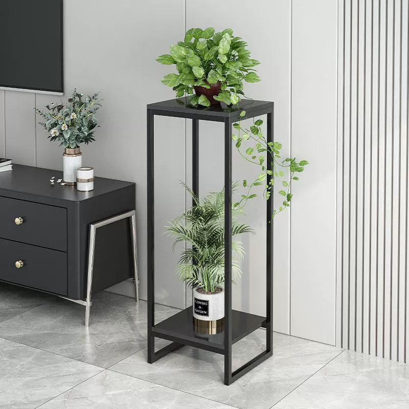 Легкая роскошная железная полка для цветов, напольная полка для хранения цветочных горшков для гостиной, балкон, многослойный внутренний ТВ-шкаф рядом с полкой для суккулентов