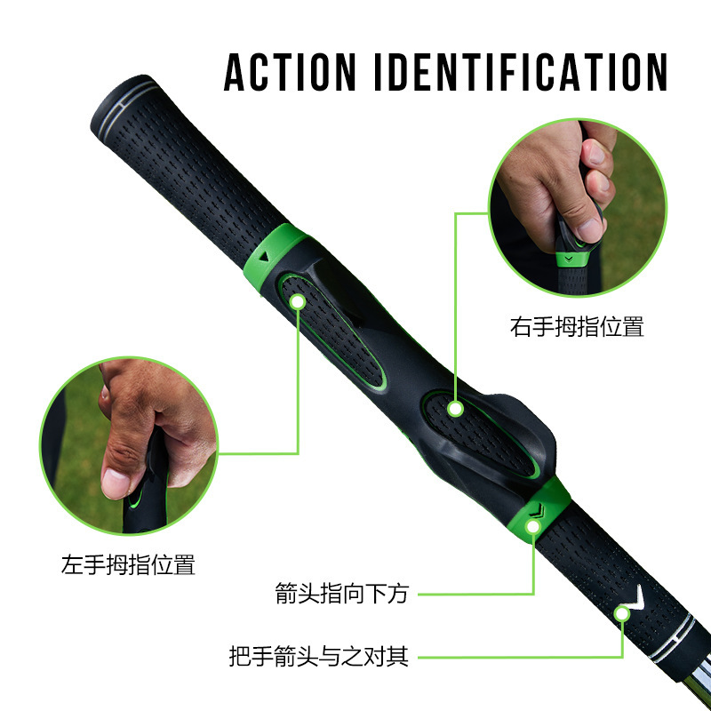 クロスボーダーゴルフクラブグリップ矯正装置屋内外トレーニングハンドグリップゴルフアクセサリー用品ゴルフ|undefined