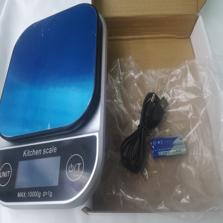 2022 nueva escala impermeable 10kg / 1g escala de cocina escala electrónica escala de horneado