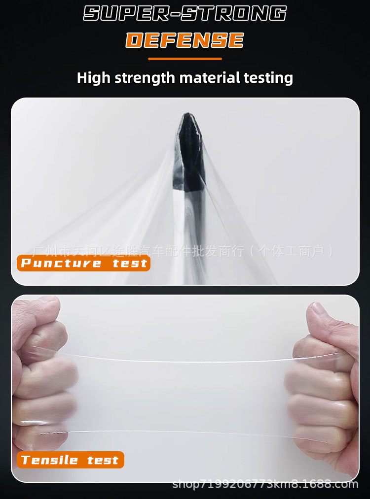 XPU Car Invisible Protective Film TPU Self-Healing Full Car Paint Protection Film Anti-Scratch Transparent Full Body Film