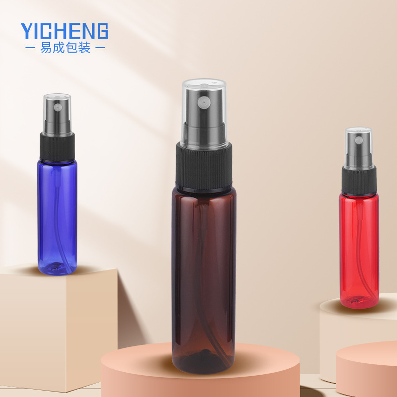 30ml平肩喷雾瓶 化妆水爽肤水纯露瓶 塑料PET瓶分装瓶 细雾瓶