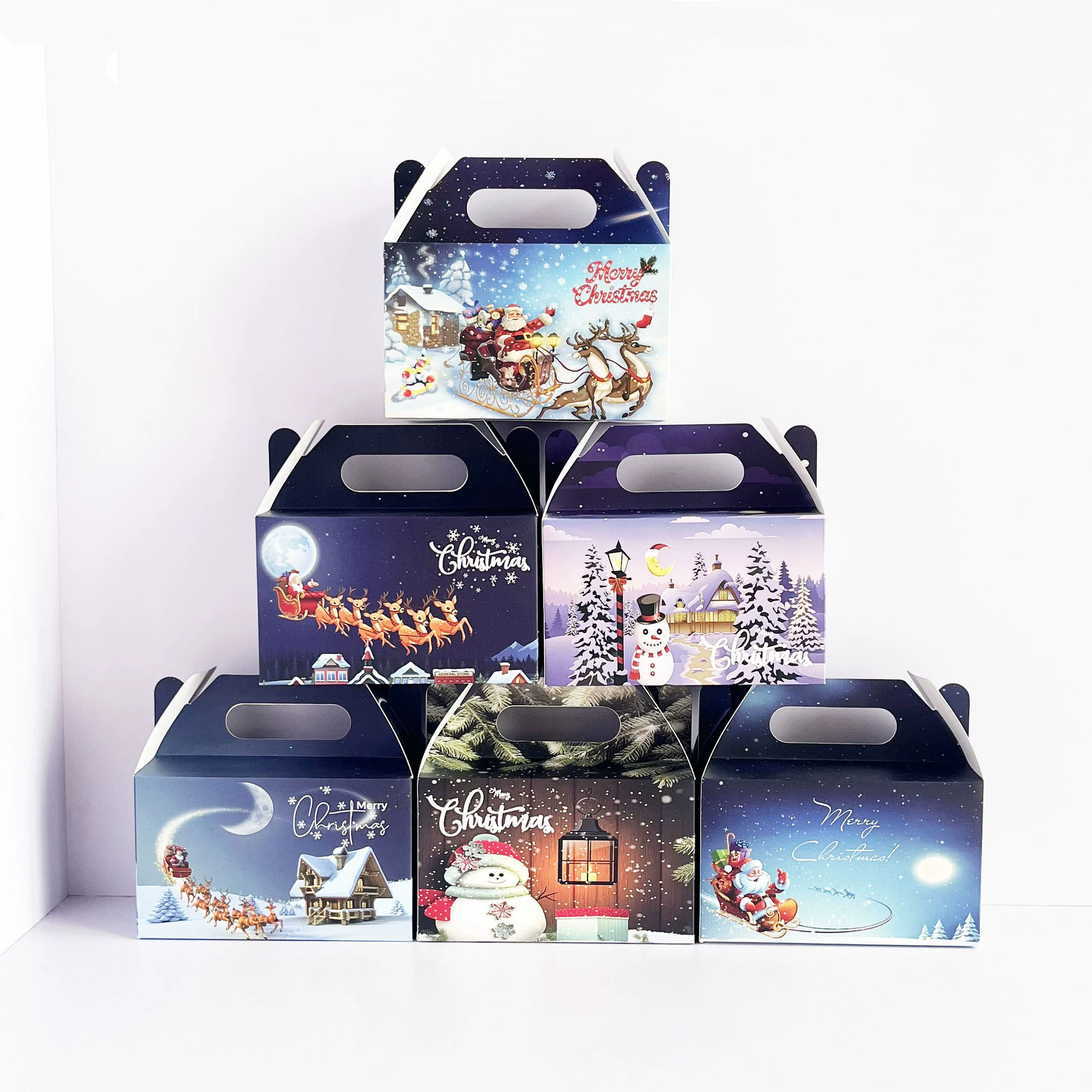 Подарочная коробка, чемоданчик, готовая коробка для конфет с принтом, упаковка для трансграничной торговли