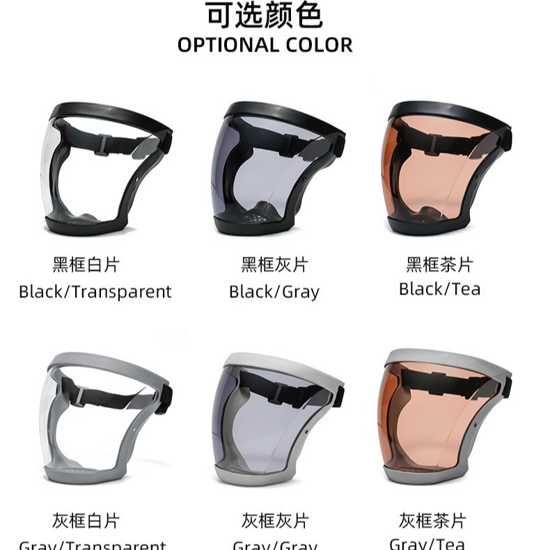 MZ209 Gafas de Soldadura con Forma de Cabeza de Caballo, Protección Facial, Protección contra Pesticidas, Anti-Salpicaduras, Envío Directo image 5