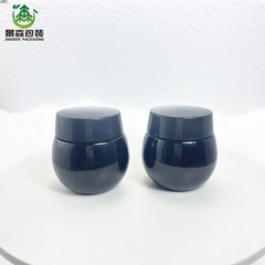 工厂源头现货30g-100g黑绷带面霜瓶614大肚瓶50克内胆面膜罐化