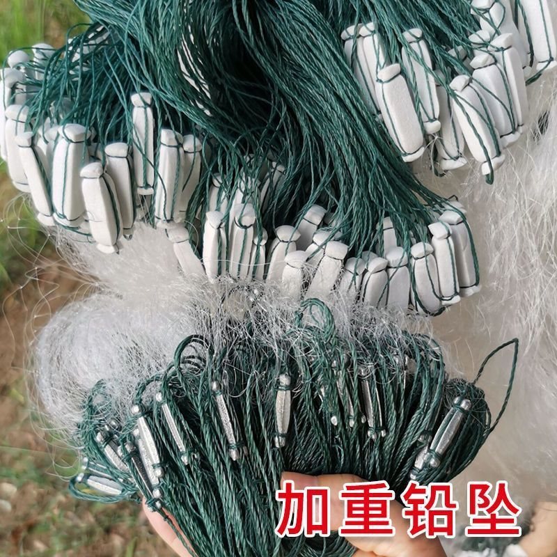 単層三層粘着漁網、浮き網、沈下網、加重網、吊り網、鯛網、鯉網、白帯網、浸漬網|undefined