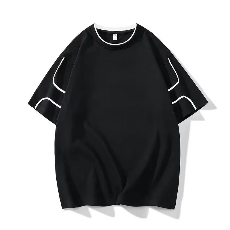 Летний японский трендовый комплект, футболка с коротким рукавом, oversize