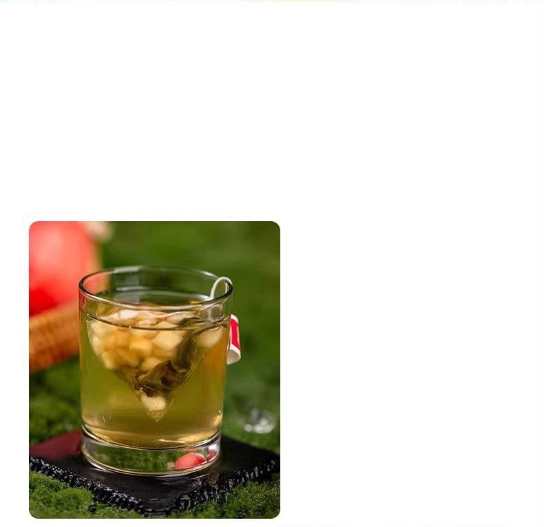 Peach Oolong Tea Triangle Bags Cold Brew Flower Tea Individually Wrapped 3g Sachets preparation