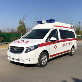 程力牌救护车V362福田G7救护车120救护车伤残转运车 医疗车急救车