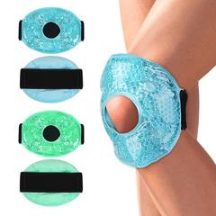 Hot and cold compress soft gel ice bandage knee pads wrist elbow calf ankle pads can be heated and reused