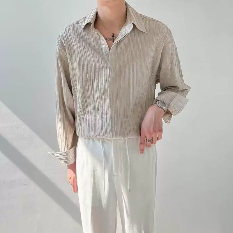 Стильная премиум-рубашка Trend shirt в корейском стиле, бренд , элегантная повседневная вещь