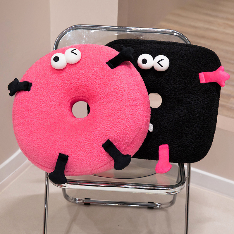 Cojín de dopamina, cojín de asiento cuadrado de ojos grandes, cojín de asiento de oficina, cojín de cojín redondo, cojín de cojín de cojín