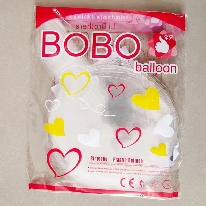 Balón de Bobo transfronterizo globo rojo brillará globo luces intermitentes para niños mercado nocturno fabricantes de puestos al por mayor