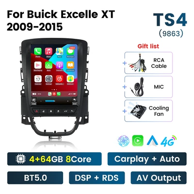 car Android Navigator, DVD Navigation - ts4-8-core-464-full-netcom-edition