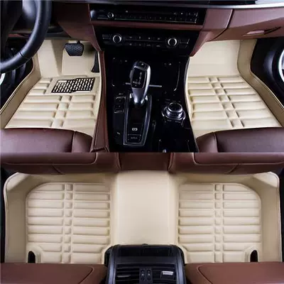 Interior Decoration Waterproof Carpet – Modelə uyğun ayaqaltı - beige-car-name-year-message-to-customer-service