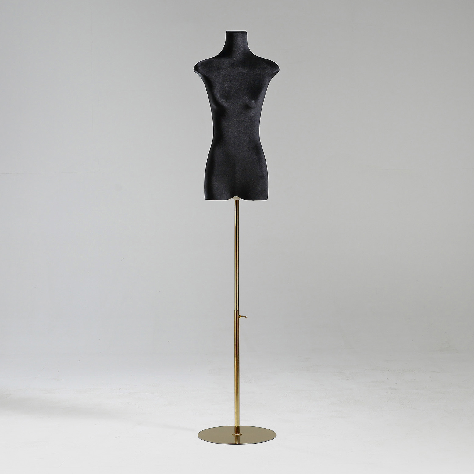 Modelo de tienda de ropa estante de exhibición de terciopelo pecho plano cuerpo plano ropa de mujer modelo de busto accesorios ventana estante modelo de plataforma image 34