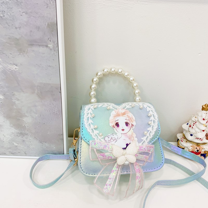 Coreano lindo bolso de niña dulce amor nicho bolso de hombro 2024 nuevo tipo de cartoon princess mochila
