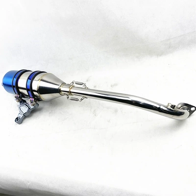 Straight Rank Pipe Back Pressure – Motorcycle exhaust pipe