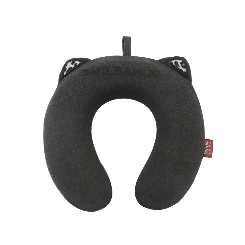 Kangle House Oficina viajes cuello almohada en forma de U de espuma de memoria de rebote lento animal de dibujos animados