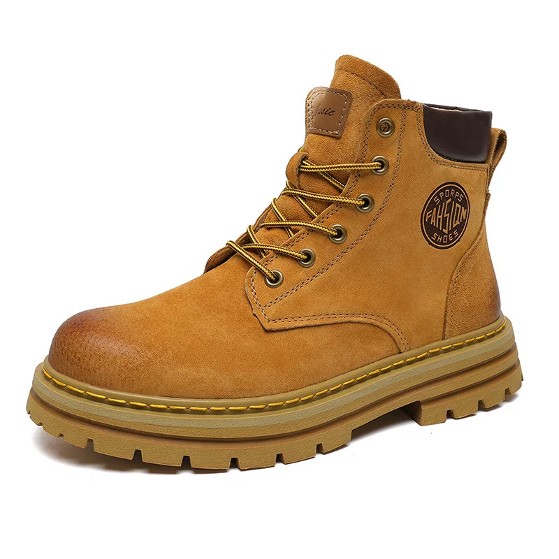 Martens, boots English style, fleece shoes, custom-made, British style