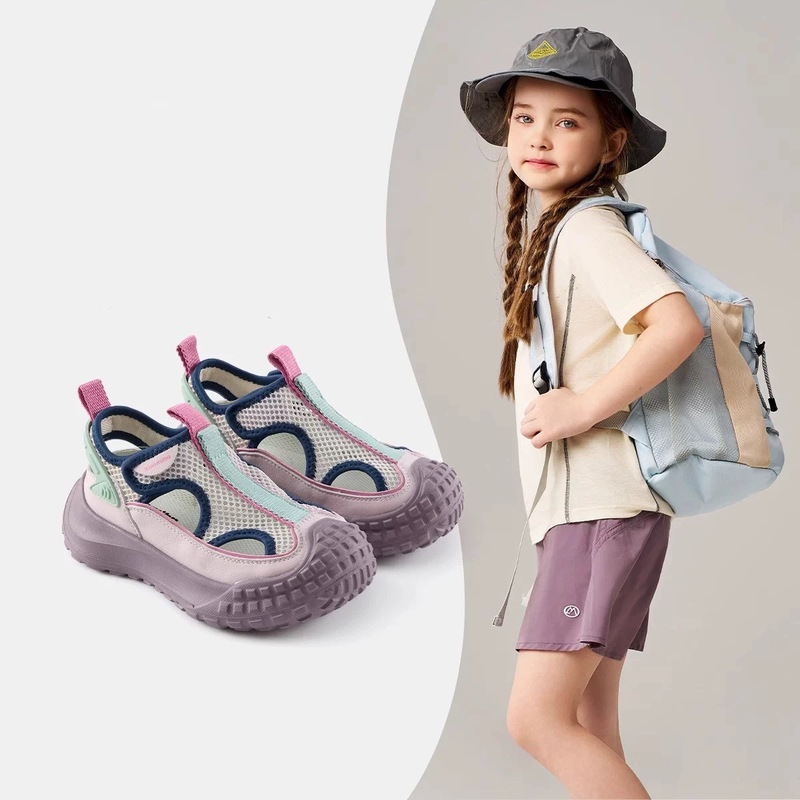 Girls' sneaker 2025 Summer New Mesh Shoes Children's Outdoor Hiking Shoes Boys Casual Shoes Tracing Shoes