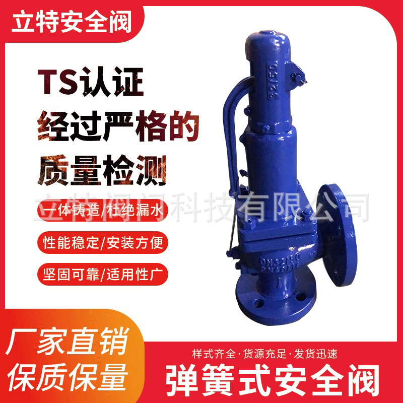 德标安全阀A48E-16C/25C 弹簧全启式蒸汽安全阀 厂家 立特