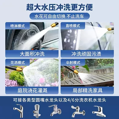 wash high-pressure water gun for home use, High pressure car wash water gun