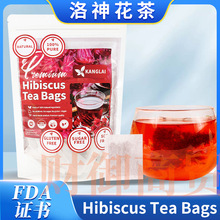 Hibiscus flower tea bags天然洛神花茶包 木槿花亚马逊TK爆款