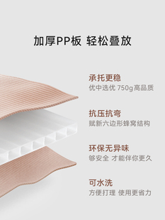 Pants Storage Wholesale T-Shirt Storage Box Compartment Organizer Clothes Jeans Wardrobe Layered Partition Storage Box