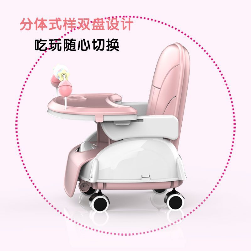 Silla de comedor para bebés Mesa de comedor para bebés y niños Silla de asiento plegable multifuncional Taburete portátil para niños bb al por mayor