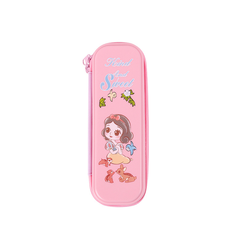 Caja de lápices de dibujos animados para niños y niñas estilo ins escuela primaria capacidad de alta capacidad estuche para lápices caja de papelería resistente al desgaste multifuncional de doble capa