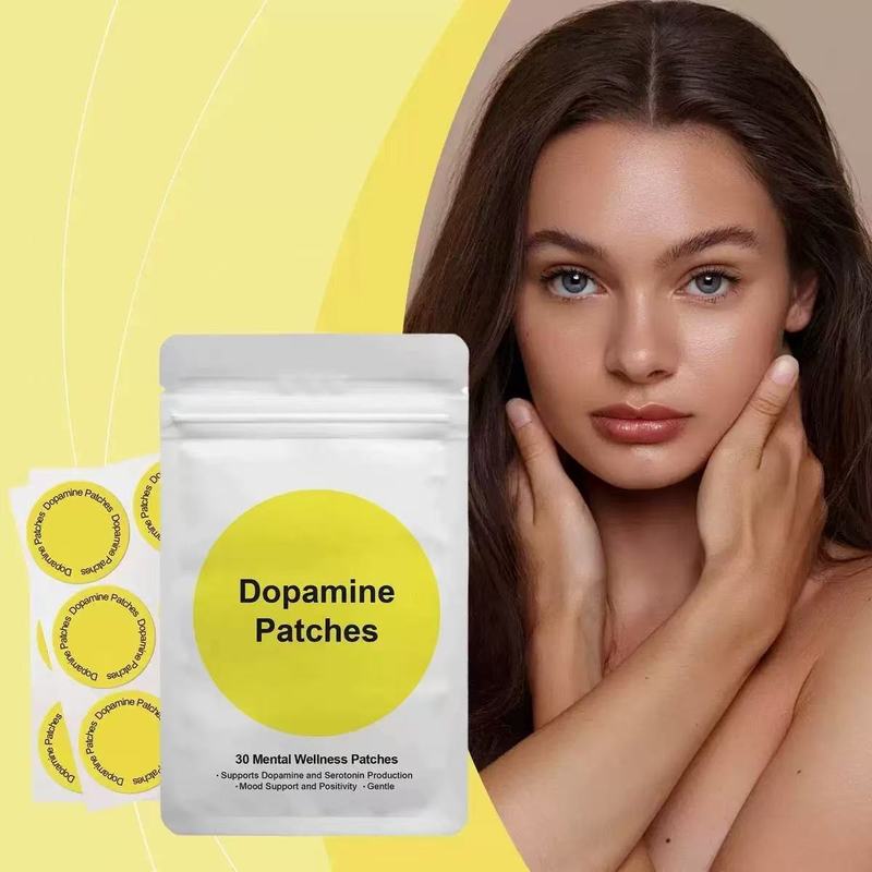 TK跨境爆款柠檬黄护理贴片养护贴片Dopamine Patches多巴胺贴片|undefined