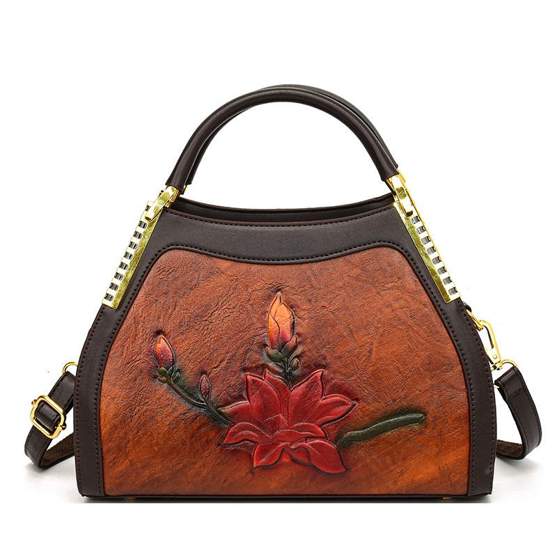 Bolsa de viaje de hombro de moda de gran capacidad para mujeres 2024 nuevo bolso de mano alta sensación de mama mochila