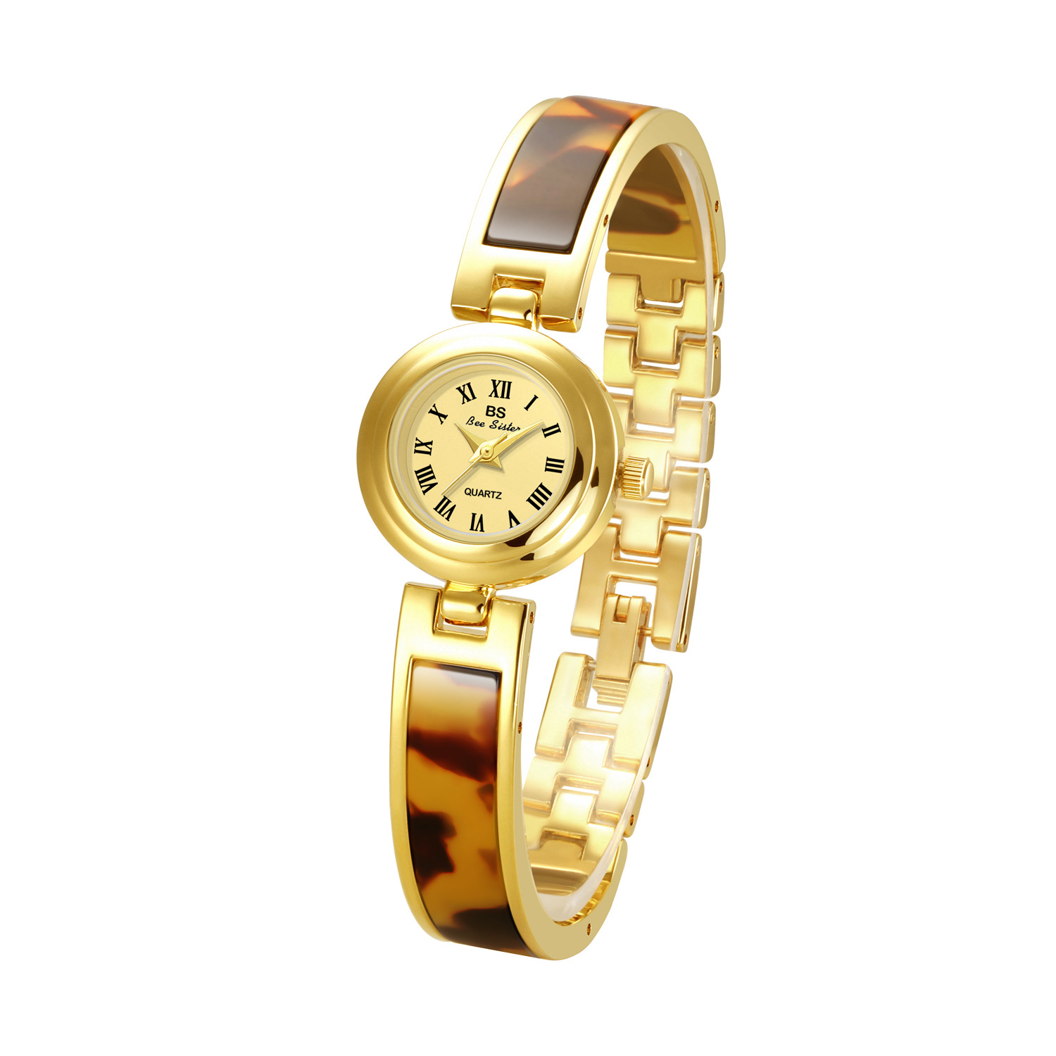 Simple Style Classic Style Solid Color Jewelry Buckle Quartz Watch Women's Watches display picture 28