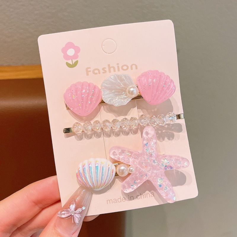 子供用ヘアピンセット、ヘアピン、マーメイドテールヘアピン、女の子プリンセス前髪ピン、ベビーサイドピン|undefined