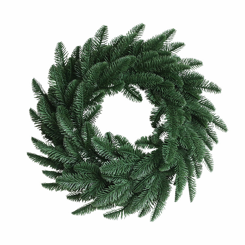 Amazon guirnalda de Navidad PE flocado Garland Navidad puerta decoración colgante 40/50/60 personalizable lote mezclado