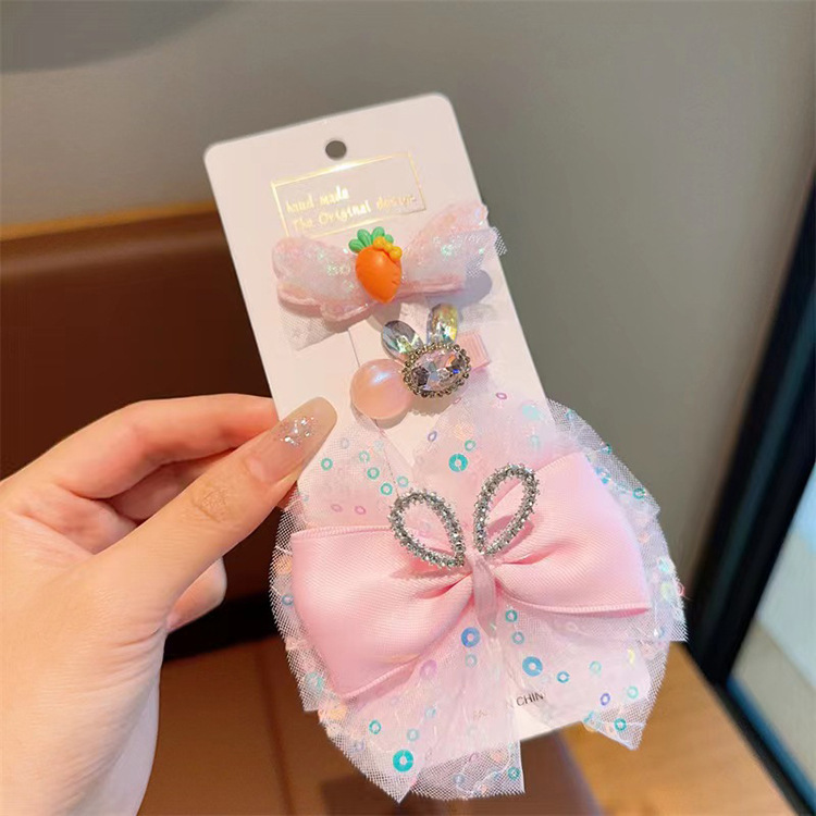 Juego de Hebillas para Cabello para Niñas de Aleación con Dibujos Animados para Niños image 10