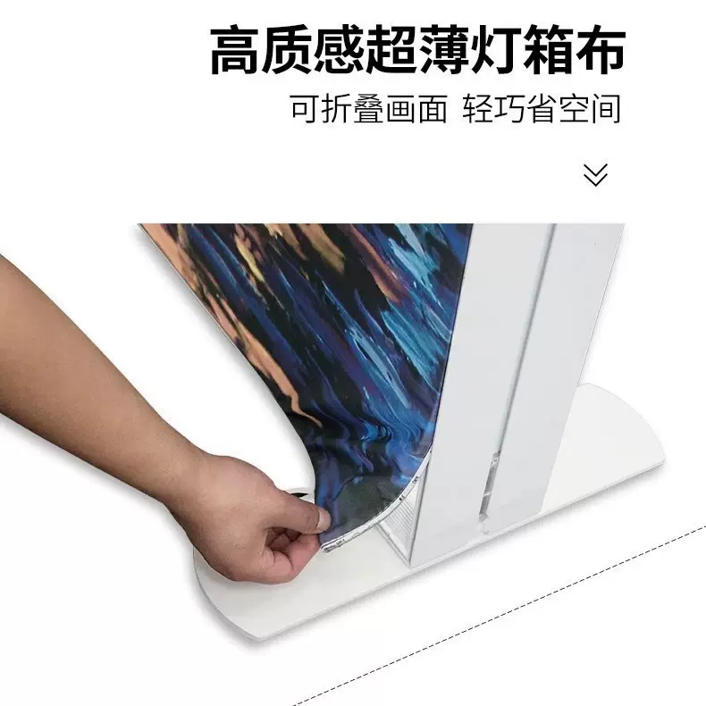 出口热升华热转印直喷纺织灯箱布印刷打印拉网展会背景灯箱专用