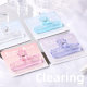 Acrylic Transparent Plastic Hand Account Clip Crystal Clip Folder Notes Clip Bills Clip Long Tail Seal Clip