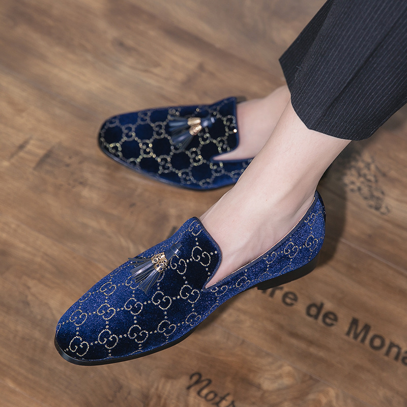 Trend shoes all-season English style, casual big slip-ons, 2022, plus size, Korean style 3