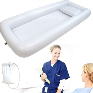 Factory in stock bath bed inflatable care bath pool old sick and disabled bed help bath indoor care pool cross border