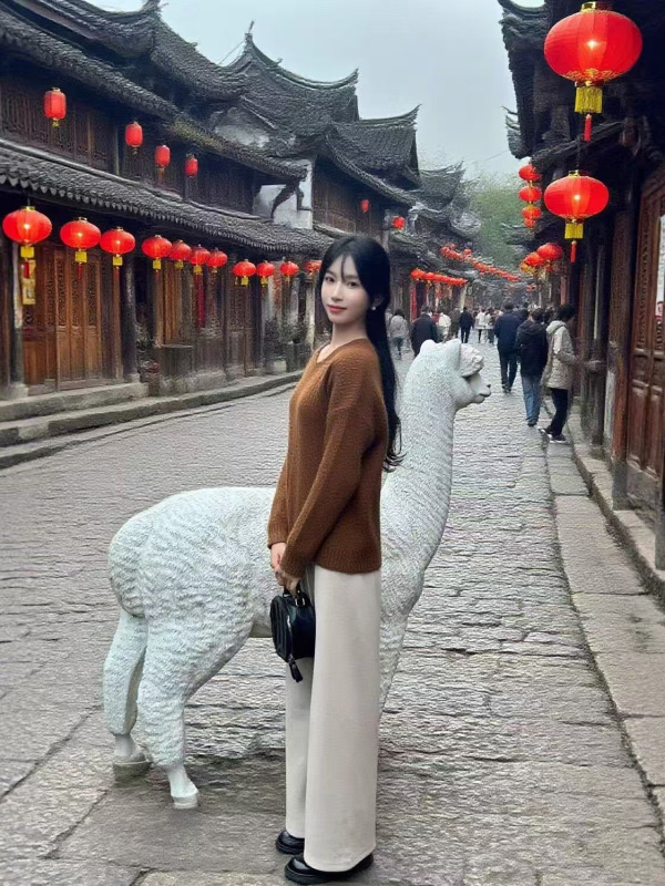 羊绒休闲裤裤绵羊毛加绒松紧腰桑蚕丝高腰显瘦加厚保暖外穿抽绳|undefined