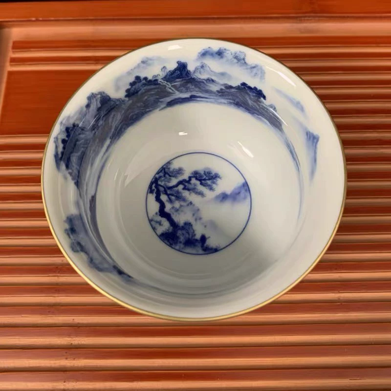 Высококачественная чашка мастера Jingdezhen Fuchun Mountain Juku - одноразовая чашка, чайная керамическая чашка для чая кунг-фу, персональная посвященная