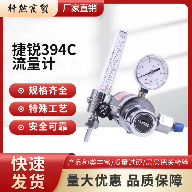 GENTEC捷锐394C-25L电加热二氧化碳减压器36V 110V 220V