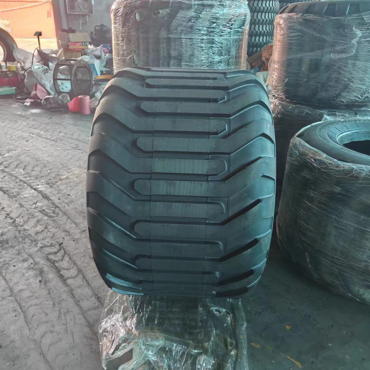 农用捆草机轮胎宽体防陷710 40-22.5打捆机轮胎运梁车轮胎