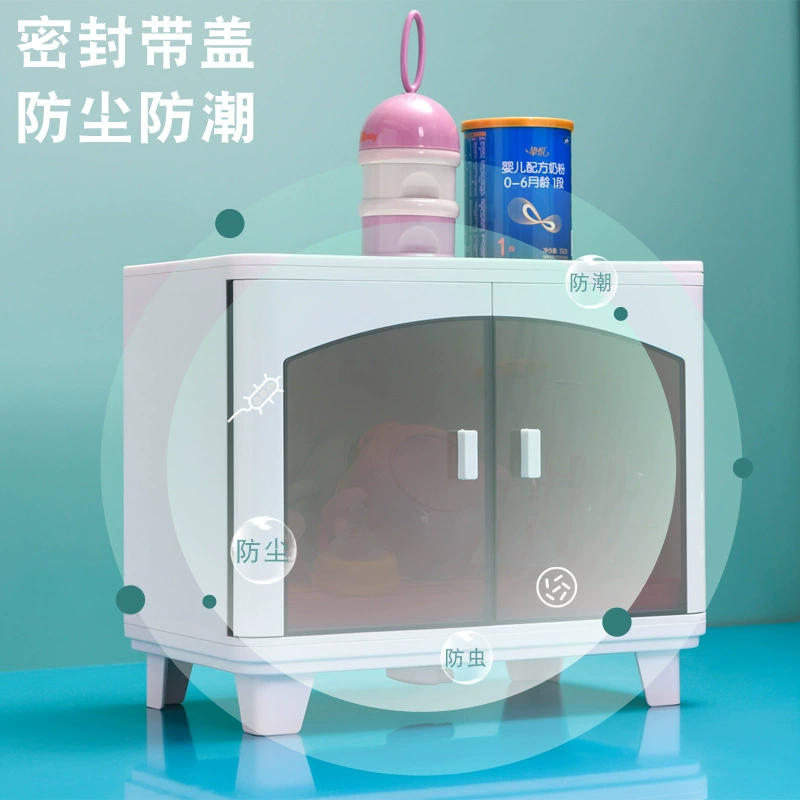 Feeding bottle, antibacterial storage box, drying rack, dustproof storage system, highchair, tableware