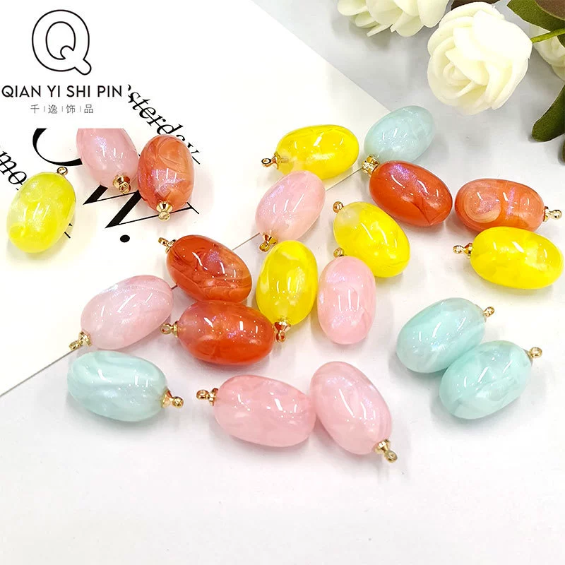 Гроздья Вина Ritzi Drop из капли русалки Ji Di Diyi, DIY акриловый кулон, бусины San, бисер, связанный бусины, колье