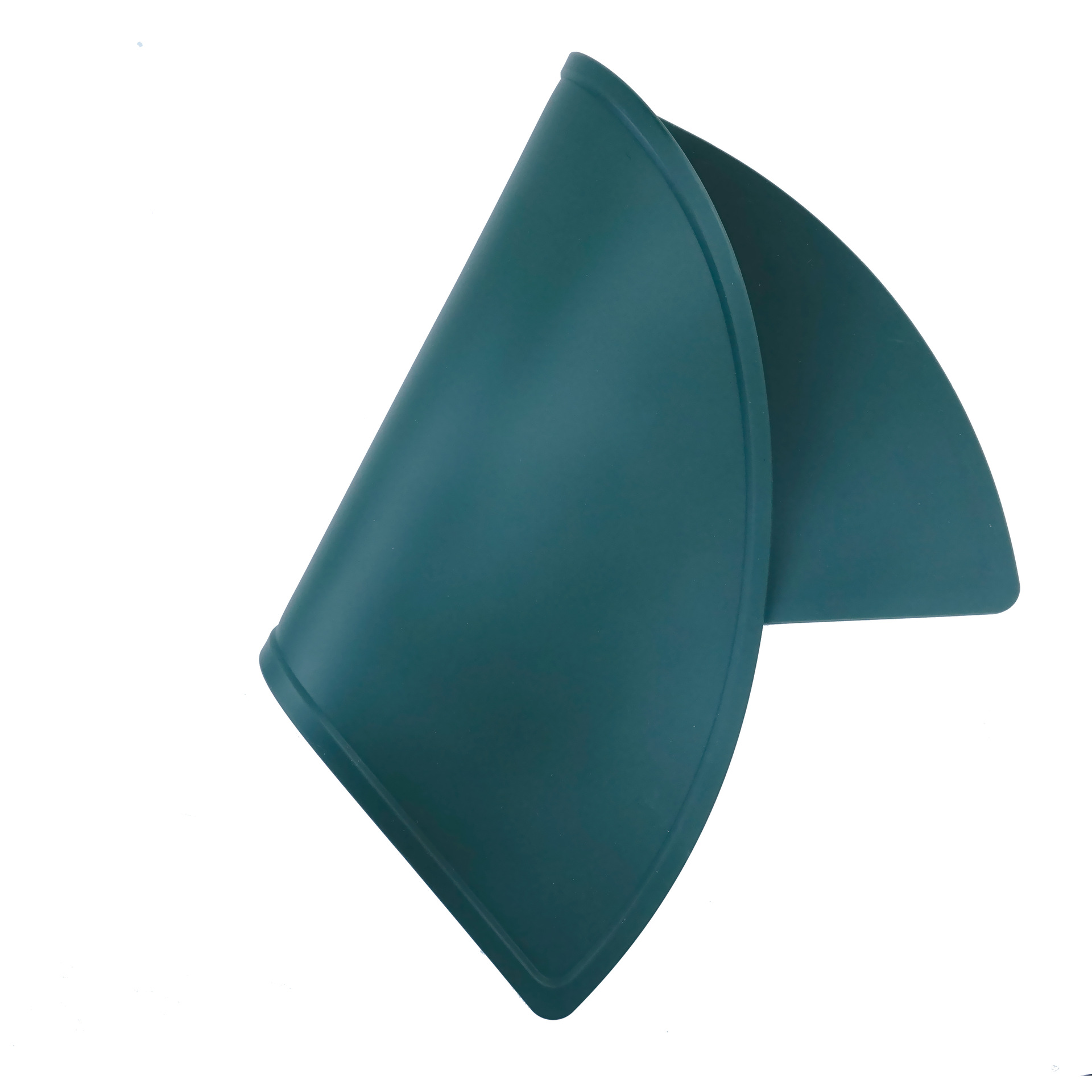 Manteles individuales de silicona para niños en forma de arco semi, manteles individuales de silicona antideslizantes y fáciles de limpiar, manteles individuales de silicona para estudiantes de dibujos animados