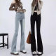 Black Slair Jeans Women's 2024 Spring New Style Small Stretch High Waist Slim-Fit Slimming Horseshoe Pants