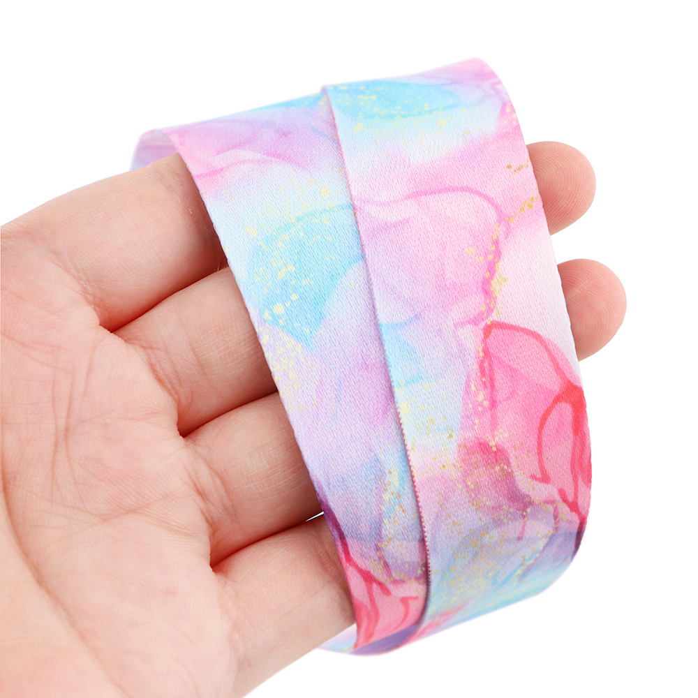 Lanyard Stationery Type 1 Piece Quantity Fashion Marble Texture Mobile Phone Lanyard Work Id Lanyard