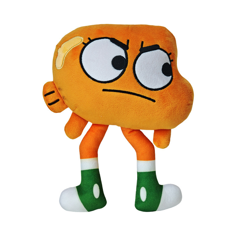 跨境新World of Gumball阿甘的奇妙世界动漫周边公仔阿甘毛绒玩具|undefined